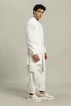 Buy_Studio Error_Off White Cotton Asymmetric Layered Kurta 