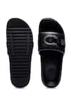 Shop_Shutiq_Black Knight Criss Cross Strap Slides _at_Aza_Fashions
