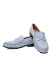 Buy_Shutiq_Blue Phillos Denim Patchwork Loafers _at_Aza_Fashions