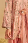 Shop Sheetal Batra Blush , Organza Embroidery, Sequins, Beads Alira Kurta Salwar Set Online at Aza Fashions Shop_Sheetal Batra_Blush , Organza Embroidery, Sequins, Beads Alira Kurta Salwar Set _Online_at_Aza_Fashions