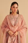 Sheetal Batra Blush , Organza Embroidery, Sequins, Beads Alira Kurta Salwar Set at Aza Fashions Sheetal Batra_Blush , Organza Embroidery, Sequins, Beads Alira Kurta Salwar Set _at_Aza_Fashions