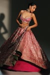 Mahima Mahajan Pink , , , Organza Komal Hand Lehenga Set at Aza Fashions Mahima Mahajan_Pink , , , Organza Komal Hand Lehenga Set _at_Aza_Fashions