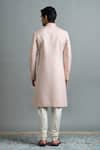 Shop Gargee Designers Blush Jacquard Aarush Pink Sherwani Set at Aza Fashions Shop_Gargee Designers_Blush Jacquard Aarush Pink Sherwani Set _at_Aza_Fashions
