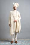 Buy Gargee Designers Ivory Silk Embroidery Arnav Sherwani Set at Aza Fashions Buy_Gargee Designers_Ivory Silk Embroidery Arnav Sherwani Set _at_Aza_Fashions