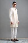Gargee Designers Ivory Embroidery Anant Jacket And Kurta Set Online at Aza Fashions Gargee Designers_Ivory Embroidery Anant Jacket And Kurta Set _Online_at_Aza_Fashions