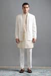 Buy Gargee Designers Ivory Embroidery Anant Jacket And Kurta Set at Aza Fashions Buy_Gargee Designers_Ivory Embroidery Anant Jacket And Kurta Set _at_Aza_Fashions