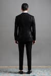 Shop Gargee Designers Black Polyester Kshitij Tuxedo Pant Set at Aza Fashions Shop_Gargee Designers_Black Polyester Kshitij Tuxedo Pant Set _at_Aza_Fashions