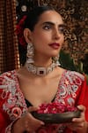 Buy_Swabhimann_Multi Color Pearls, Stones, Beads Embellished Choker Set _Online