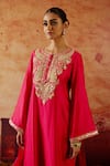 Buy Vinita Bhansali Red , Organza Embroidery, Metallic Thread, Sequins, Noor Kurta Set Online at Aza Fashions Buy_Vinita Bhansali_Red , Organza Embroidery, Metallic Thread, Sequins, Noor Kurta Set _Online_at_Aza_Fashions