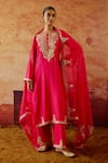 Buy Vinita Bhansali Red , Organza Embroidery, Metallic Thread, Sequins, Noor Kurta Set at Aza Fashions Buy_Vinita Bhansali_Red , Organza Embroidery, Metallic Thread, Sequins, Noor Kurta Set _at_Aza_Fashions