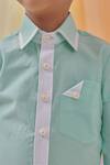 Shop_Littleens_Mint Cotton Furin Summer Sea Green Shirt 