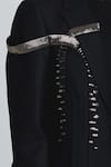 Buy Line Out Line Black Beads Arch Embroidered Blazer Buy_Line Out Line_Black Beads Arch Embroidered Blazer