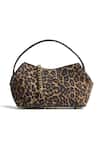 Buy Araani Design Brown Chains Savannah Baguette Animal Pattern Bag at Aza Fashions Buy_Araani Design_Brown Chains Savannah Baguette Animal Pattern Bag _at_Aza_Fashions