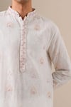 Buy Darzi House Off White Georgette Embroidery, Beads Serenade Kurta Set Buy_Darzi House_Off White Georgette Embroidery, Beads Serenade Kurta Set