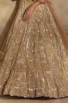 Buy Nitika Gujral Gold Net, Satin Beads, Sequins, Crystals, Embellished Champagne Lehenga Set Online at Aza Fashions Buy_Nitika Gujral_Gold Net, Satin Beads, Sequins, Crystals, Embellished Champagne Lehenga Set _Online_at_Aza_Fashions