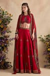 Buy Kalista Pink Viscose, Silk, Organza Embroidery, Aneeka Paisley Blouse Sharara Set at Aza Fashions Buy_Kalista_Pink Viscose, Silk, Organza Embroidery, Aneeka Paisley Blouse Sharara Set _at_Aza_Fashions