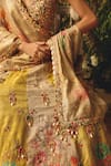 Basanti - Kapde Aur Koffee Gold Tissue Sequins, Mirrors, Beads, Embroidery The Amaltas Lehenga Set at Aza Fashions Basanti - Kapde Aur Koffee_Gold Tissue Sequins, Mirrors, Beads, Embroidery The Amaltas Lehenga Set _at_Aza_Fashions