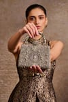 Buy Tarun Tahiliani Silver Embroidery, Stones, Beads Mughal Motif Zardozi Clutch Online at Aza Fashions Buy_Tarun Tahiliani_Silver Embroidery, Stones, Beads Mughal Motif Zardozi Clutch _Online_at_Aza_Fashions