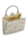 Shop_Tarun Tahiliani_Cream Crystals, Pearls, Beads, Sequins Embroidered Bag _at_Aza_Fashions