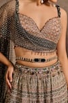 Buy Tarun Tahiliani Black Crystals, Stones, Brooches Jewelled Belt Online at Aza Fashions Buy_Tarun Tahiliani_Black Crystals, Stones, Brooches Jewelled Belt _Online_at_Aza_Fashions