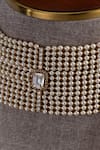 Shop Tarun Tahiliani Gold Plated Pearl Bar Embellished Choker Online at Aza Fashions Shop_Tarun Tahiliani_Gold Plated Pearl Bar Embellished Choker _Online_at_Aza_Fashions