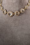 Tarun Tahiliani Gold Plated Swarovski Stone Studded Gulluband Choker Online at Aza Fashions Tarun Tahiliani_Gold Plated Swarovski Stone Studded Gulluband Choker _Online_at_Aza_Fashions
