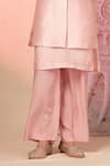 Buy Soniya G Pink Chanderi Silk Embroidery Bandhgala And Kurta Set Buy_Soniya G_Pink Chanderi Silk Embroidery Bandhgala And Kurta Set
