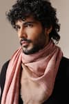 Buy_Dusala_Pink Pashmina Wool Silk Shawl _Online_at_Aza_Fashions