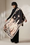 Buy Dusala Multi Color Printed Vegan Cashmere Blend Stole Online at Aza Fashions Buy_Dusala_Multi Color Printed Vegan Cashmere Blend Stole _Online_at_Aza_Fashions