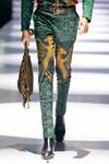 Buy_MR. Ajay Kumar_Green Cotton Rising Phoenix Print Pant Set _Online_at_Aza_Fashions