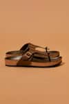 Dmodot_Brown Pelle Corko Bruno Slippers _Online_at_Aza_Fashions