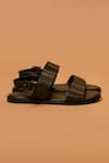 Buy_Dmodot_Black Pelle Notte Sandals _Online_at_Aza_Fashions
