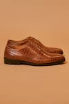 Buy Dmodot Brown Caro Croco Umber Oxford Shoes Online at Aza Fashions Buy_Dmodot_Brown Caro Croco Umber Oxford Shoes _Online_at_Aza_Fashions