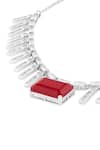 Buy_Isharya_Red Florence Charm Choker _Online_at_Aza_Fashions