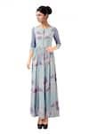 Buy_Soup By Sougat Paul_Purple Printed Maxi Dress _at_Aza_Fashions