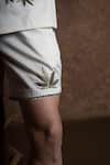Buy Vaani Beswal Ivory Cotton Embroidery, Piping Cabana Shirt And Shorts Set Online at Aza Fashions Buy_Vaani Beswal_Ivory Cotton Embroidery, Piping Cabana Shirt And Shorts Set _Online_at_Aza_Fashions