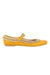 5elements_Mustard Kriva Mary Janes Juttis _Online_at_Aza_Fashions