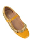 Buy_5elements_Mustard Kriva Mary Janes Juttis _Online_at_Aza_Fashions