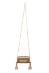 Buy 5elements Gold Pearls, Beads, Tassels Mahika Embellished Metallic Sling Bag Online at Aza Fashions Buy_5elements_Gold Pearls, Beads, Tassels Mahika Embellished Metallic Sling Bag _Online_at_Aza_Fashions
