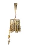 Shop 5elements Gold Beads, Tassels, Pearls Aadhira Peacock Jhumka Embellished Potli Bag Online at Aza Fashions Shop_5elements_Gold Beads, Tassels, Pearls Aadhira Peacock Jhumka Embellished Potli Bag _Online_at_Aza_Fashions