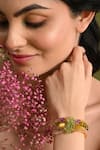 Buy_House Of D"Oro_Multi Color Beads, Stones Embellished Bracelet _at_Aza_Fashions
