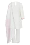 Shop_Rang By Les Petits_White Silk Embroidery, Sequins Rang Pakiza Kurta Set _at_Aza_Fashions