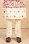 Millionaire Off White Silk Embroidery Floral Thread Work Sherwani Jacket Set Online at Aza Fashions Millionaire_Off White Silk Embroidery Floral Thread Work Sherwani Jacket Set _Online_at_Aza_Fashions