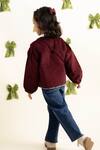 Shop_Tiber Taber_Maroon Corduroy Jacket _at_Aza_Fashions