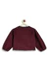 Buy_Tiber Taber_Maroon Corduroy Jacket _Online_at_Aza_Fashions