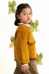 Buy_Tiber Taber_Yellow Corduroy Jacket _Online_at_Aza_Fashions