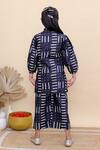 Shop_Kalp_Blue Cotton Midnight Block Print Palazzo Set _at_Aza_Fashions