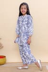 Shop Kalp White Cotton Botanical Breeze Print Kurta And Pant Set Online at Aza Fashions Shop_Kalp_White Cotton Botanical Breeze Print Kurta And Pant Set _Online_at_Aza_Fashions