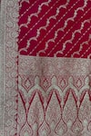 Buy_Naaritva India_Red Silk Zari, Embroidery Florette Woven Saree With Running Blouse _Online_at_Aza_Fashions