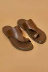 Buy_Dmodot_Brown Pelle Moro Flats _at_Aza_Fashions